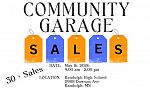 30+ individual sales in one location at the Randolph Community Garage Sale โ photo 1