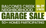Neighborhood Garage Sale 50+ Boerne Homes โ photo 1