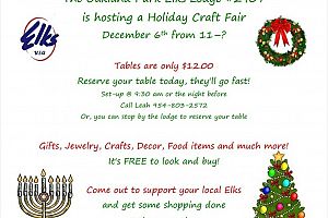 Christmas craft fair