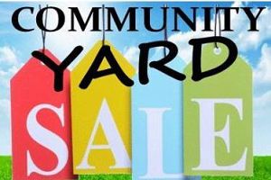 Community garage sale