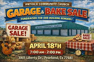 HUGE Community Garage Sale! (all indoors)