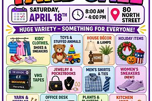 Multi family yard sale