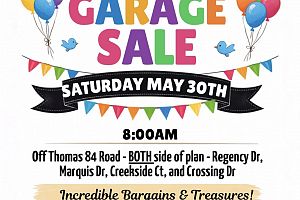 Creekside Crossing neighborhood sale!
