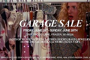 GARAGE SALE