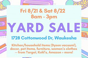 Target-Inspired Yard Sale — priced to sell!