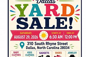Church Yard Sale