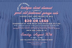 FINAL "Boutique Closet Clean-Out x Good Ol’ Fashioned Garage Sale"