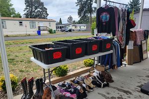 LAST WEEKEND! YARD SALE — NEW STUFF ADDED! FRI–SUN 9–5