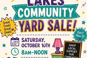 HUGE COMMUNITY GARAGE SALE