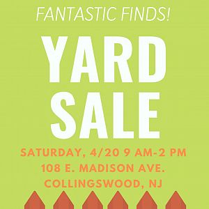 Yard sale photo in Collingswood, NJ