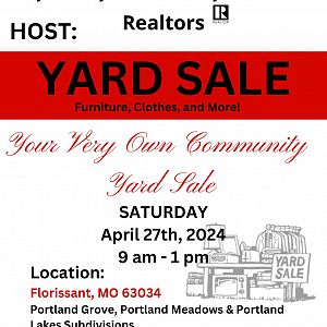 Yard sale photo in Old Jamestown, MO