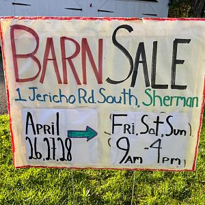 Yard sale photo in Sherman, CT