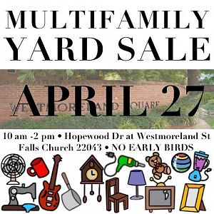 Yard sale photo in Falls Church, VA