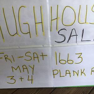 Yard sale photo in Webster, NY
