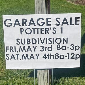 Yard sale photo in Sheridan, IL