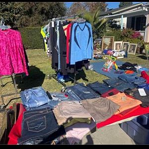 Yard sale photo in Arcadia, CA