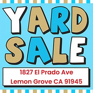Yard sale photo in Lemon Grove, CA
