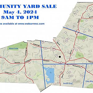 Yard sale photo in Woburn, MA