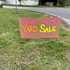 Yard sale photo in Kernersville, NC