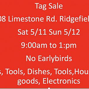 Yard sale photo in Ridgefield, CT