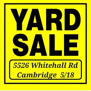 Yard sale photo in Cambridge, MD