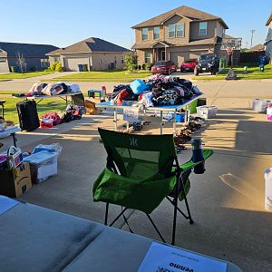 Yard sale photo in Aubrey, TX