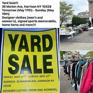 Yard sale photo in Harrison, NY