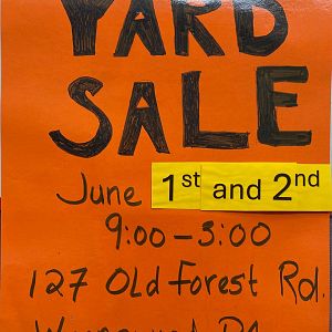 Yard sale photo in Wynnewood, PA