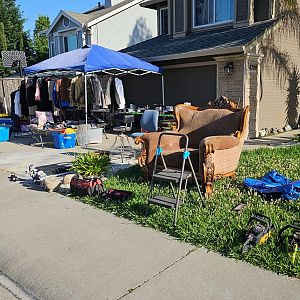 Yard sale photo in Antelope, CA