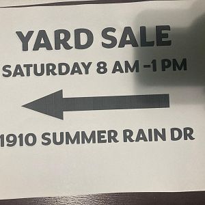 Yard sale photo in Cedar Park, TX