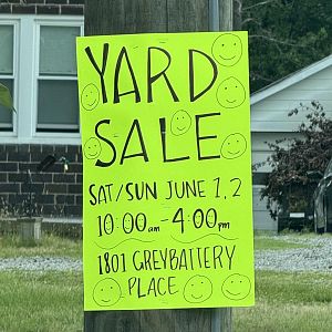 Yard sale photo in Henrico, VA