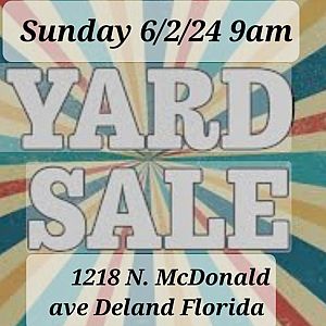 Yard sale photo in Deland, FL