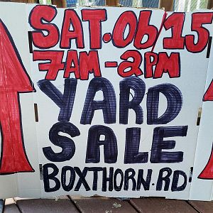 Yard sale photo in Abingdon, MD