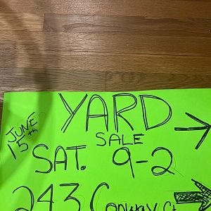 Yard sale photo in South Orange, NJ