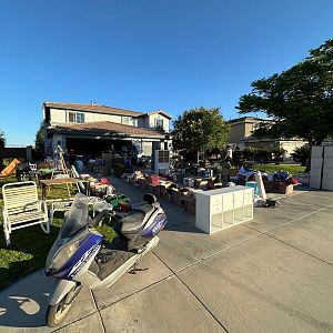 Yard sale photo in Highland, CA