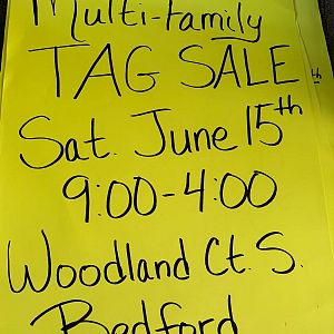 Yard sale photo in Bedford, NY