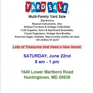 Yard sale photo in Huntingtown, MD