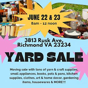 Yard sale photo in Richmond, VA