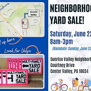 Yard sale photo in Center Valley, PA