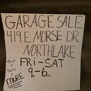 Yard sale photo in Northlake, IL