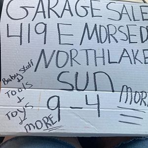 Yard sale photo in Northlake, IL