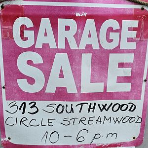 Yard sale photo in Streamwood, IL