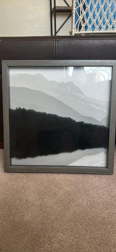 Moving Sale- wood furniture, clothes, home goods photo