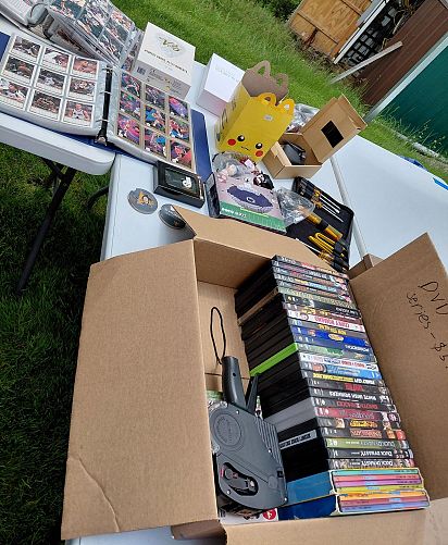 Garage sale, multifamily photo