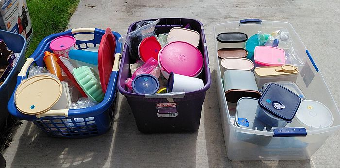 Garage sale, multifamily photo