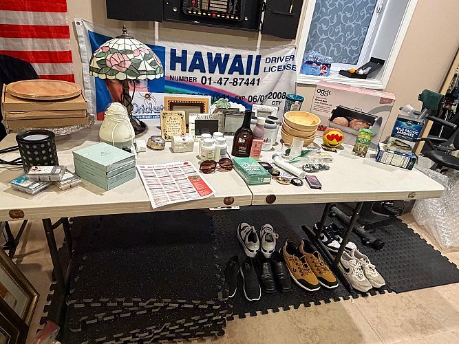 Multi family garage sale + another home next door participating. photo
