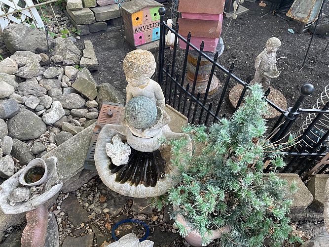 Outdoor Garden and Collectibles Sale photo