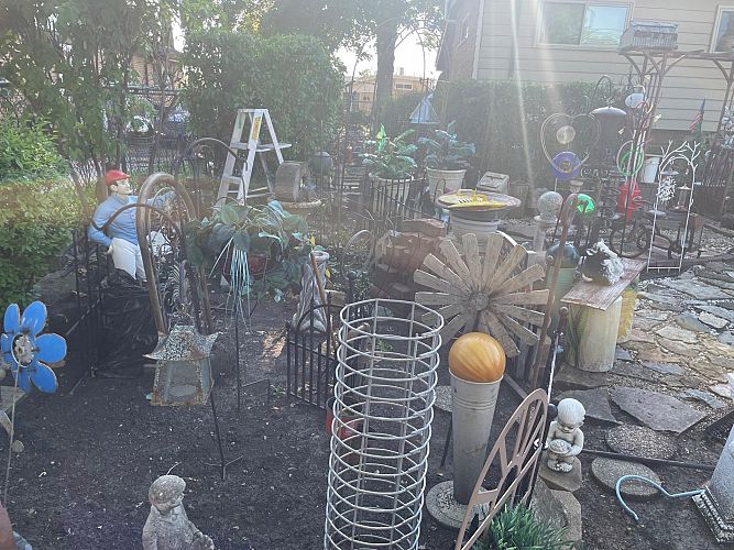 Outdoor Garden and Collectibles Sale photo