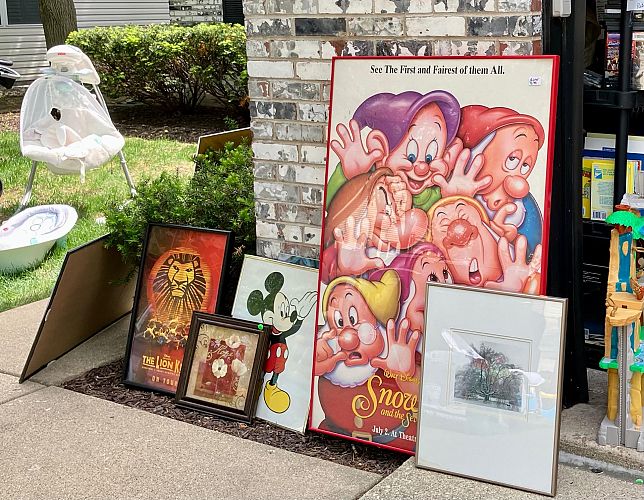 Large garage sale- from multiple families photo