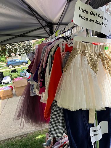 Large garage sale- from multiple families photo